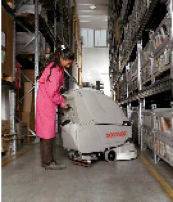 电子厂油漆地面专业保洁 高美洗地机SIMPLA 50B的高效应用